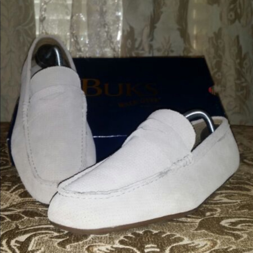 Buks suede loafers